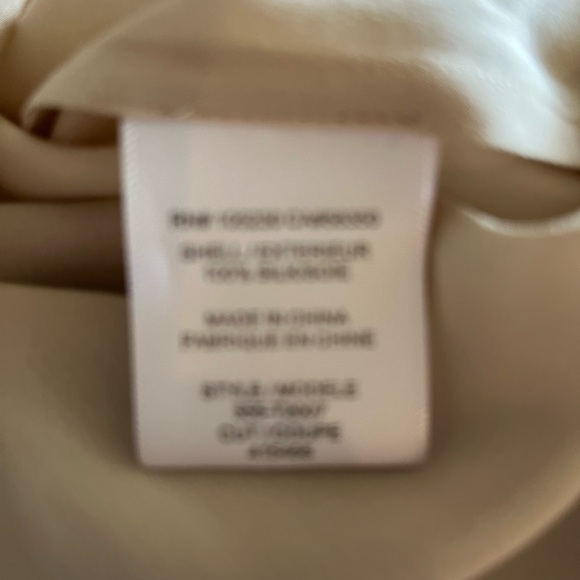 Joie Therese silk tank top. Size XS. Color: pink champagne - Picture 7 of 7